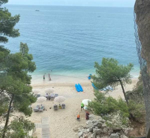 Italienische Auszeit, einsamer Strand