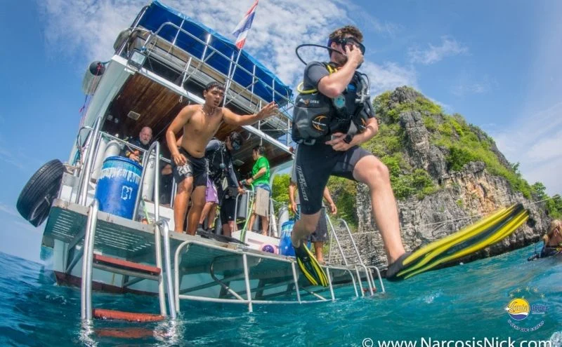 Diving in Koh Lanta with Sea to Sky